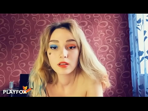 ❤️ Rhoddodd sbectol rhith-realiti hud rhyw gyda Harley Quinn i mi ️  Porno fb wrthon ni ❌